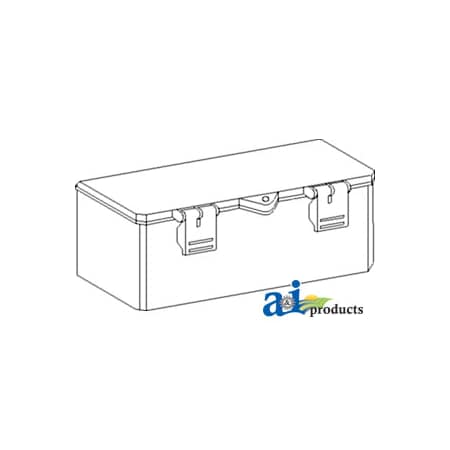 A & I Products Tool Box, Plastic; 11.500" X 4.750" X 4.250 3" x4" x12" A-TB11500